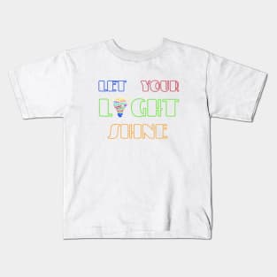 Let Your Light Shine Kids T-Shirt